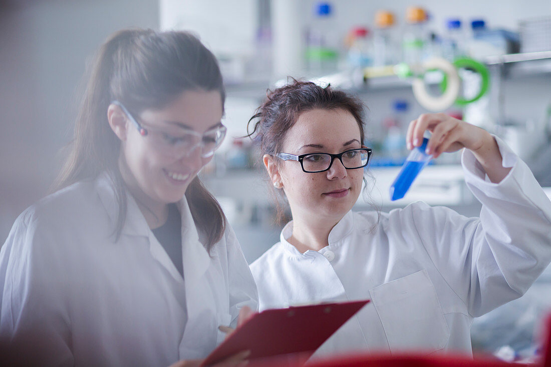 Female scientists in laboratory