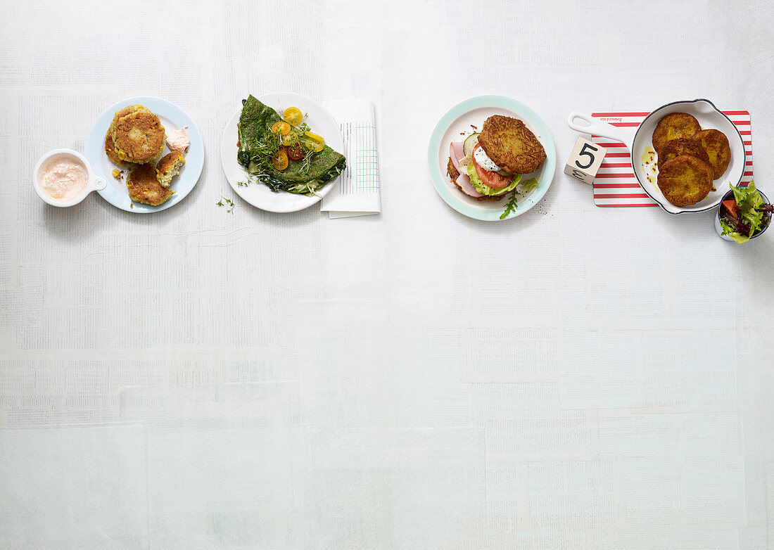 Fritters four ways