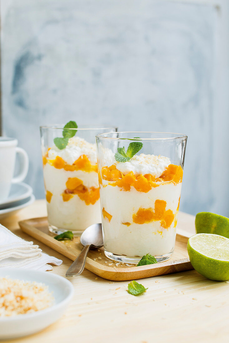 Joghurt-Frischkäse mit Kokos 'Sunny Morning'