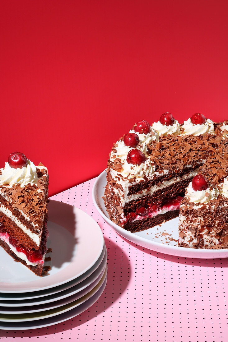 Black Forest Gateau (trend from the 1950s)