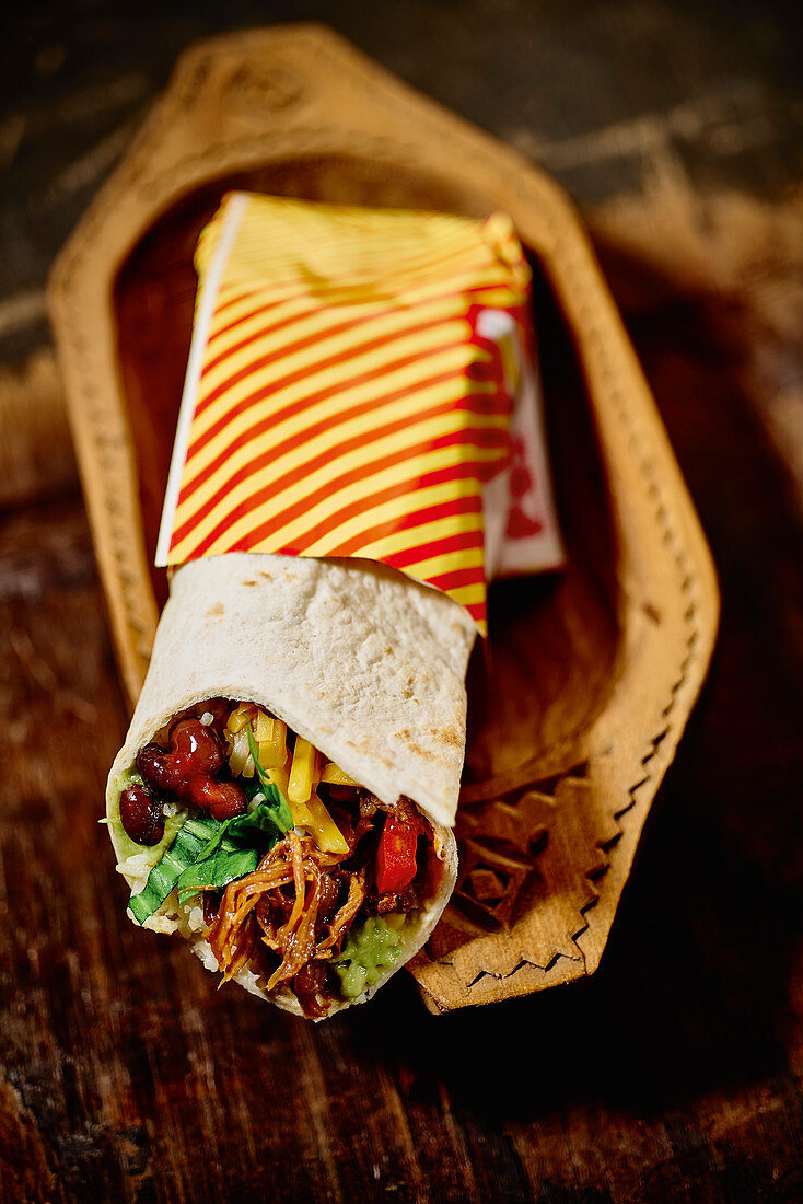 Tex-Mex Burrito con pollo 'To Go'