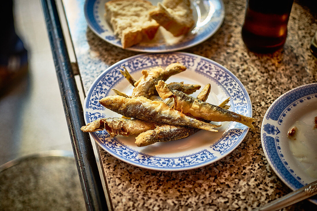 Frittierte Sardinen (Portugal)