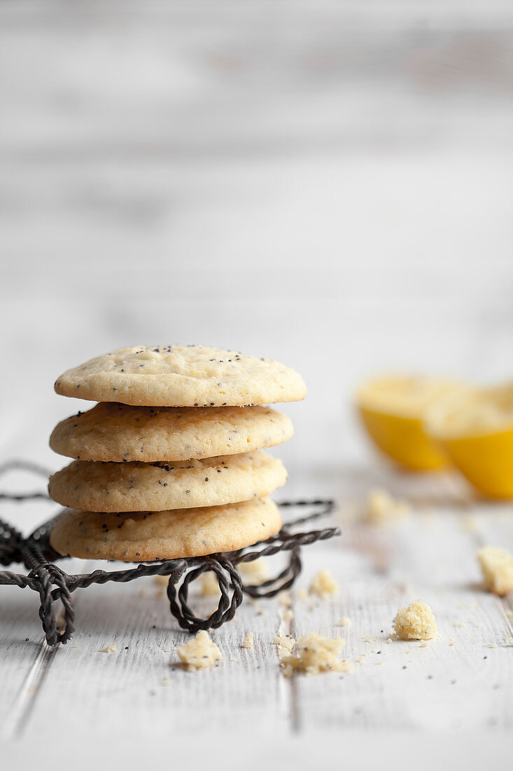 Zitronen-Mohn-Cookies