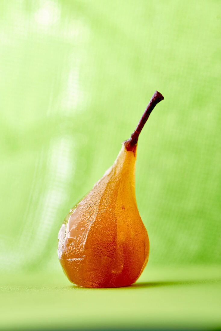 A candied pear