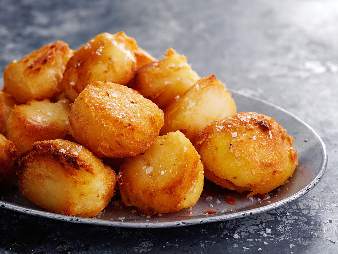 Bratkartoffeln mit Salz