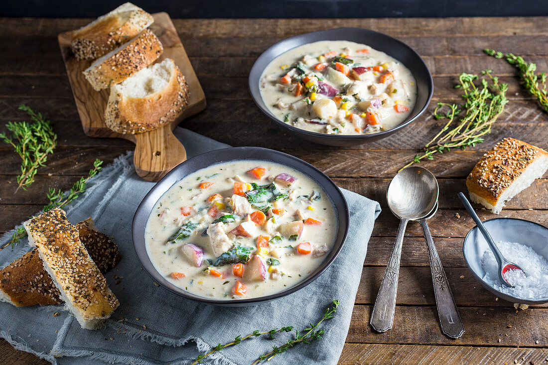 Chicken And Potato Chowder