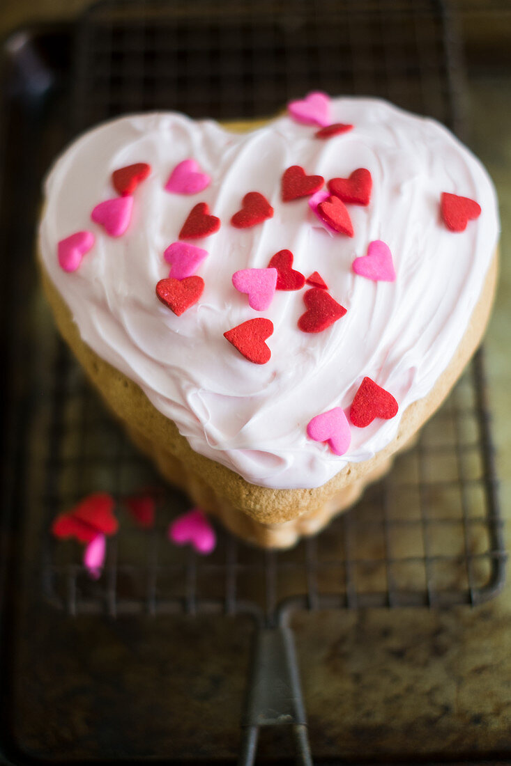 Heart shaped Mini Cake