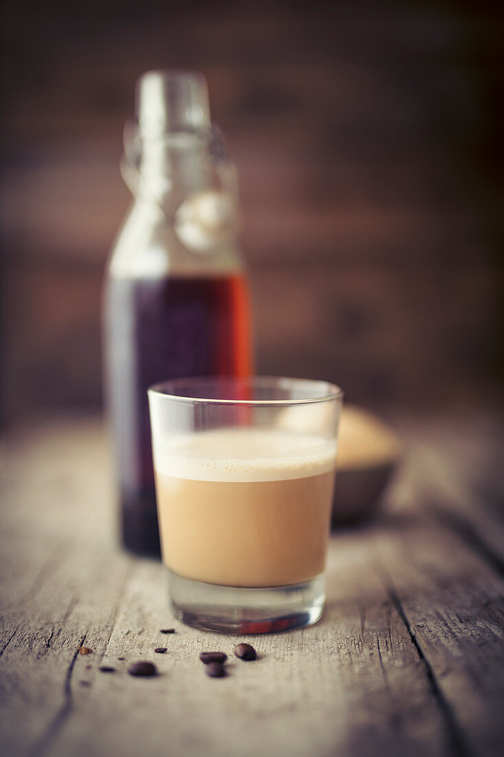 Bulletproof Cold Brew (cold coffee with butter and coconut oil)