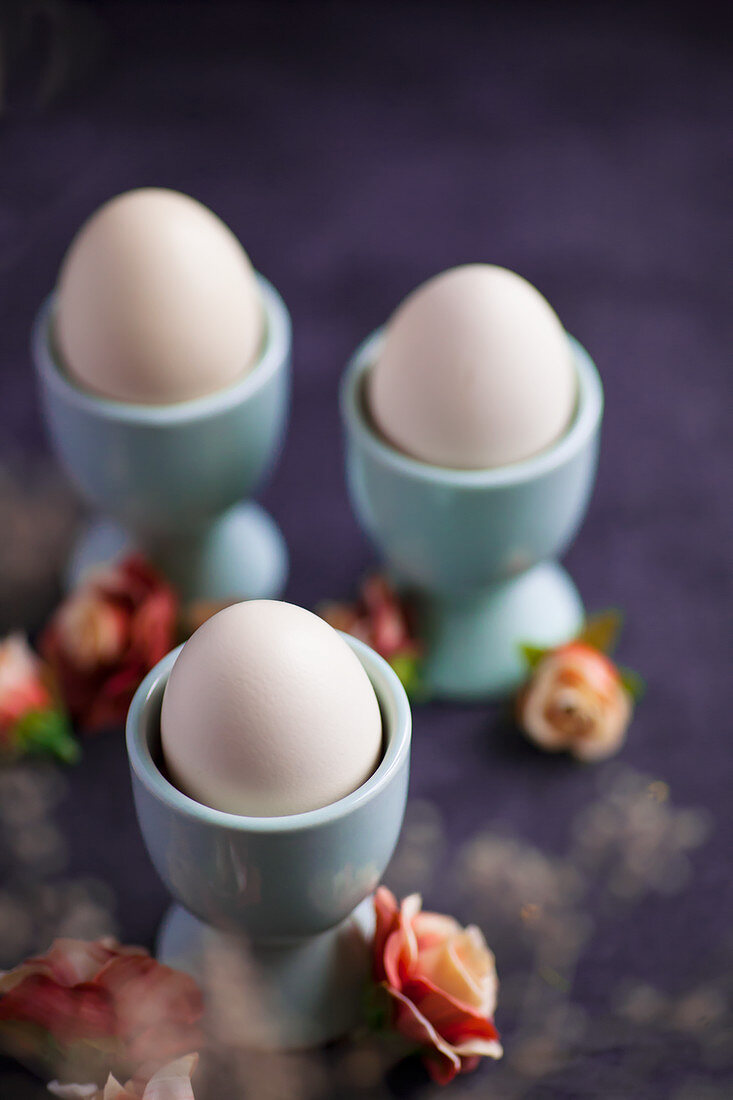 Eggs in eggcups