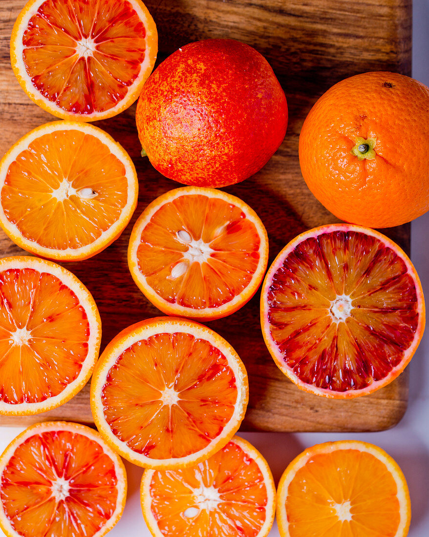 Blood oranges