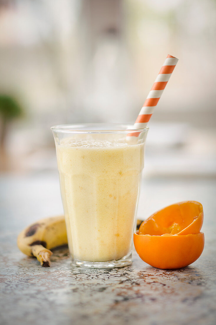 A naranjilla and banana smoothie (South America)