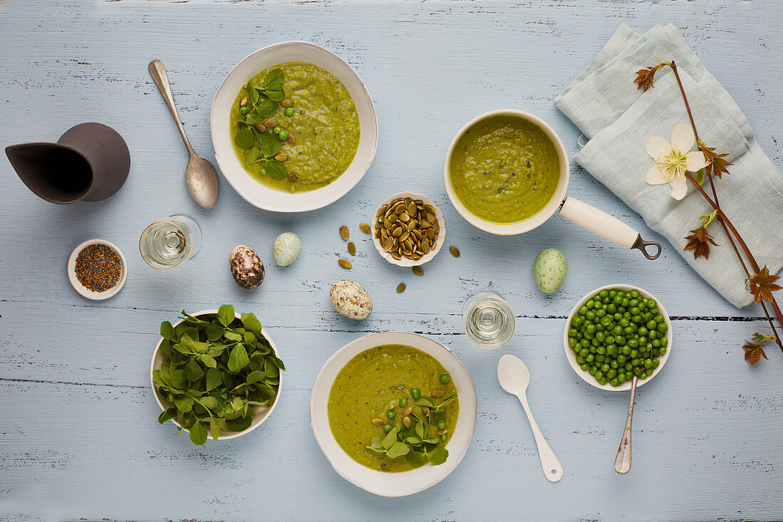 Pea soup for Easter