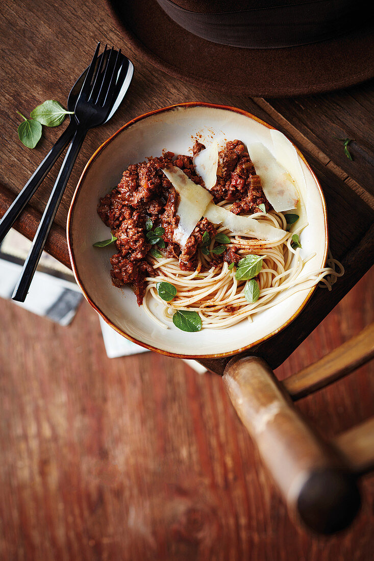 Spaghetti Bolognese mit Zimt