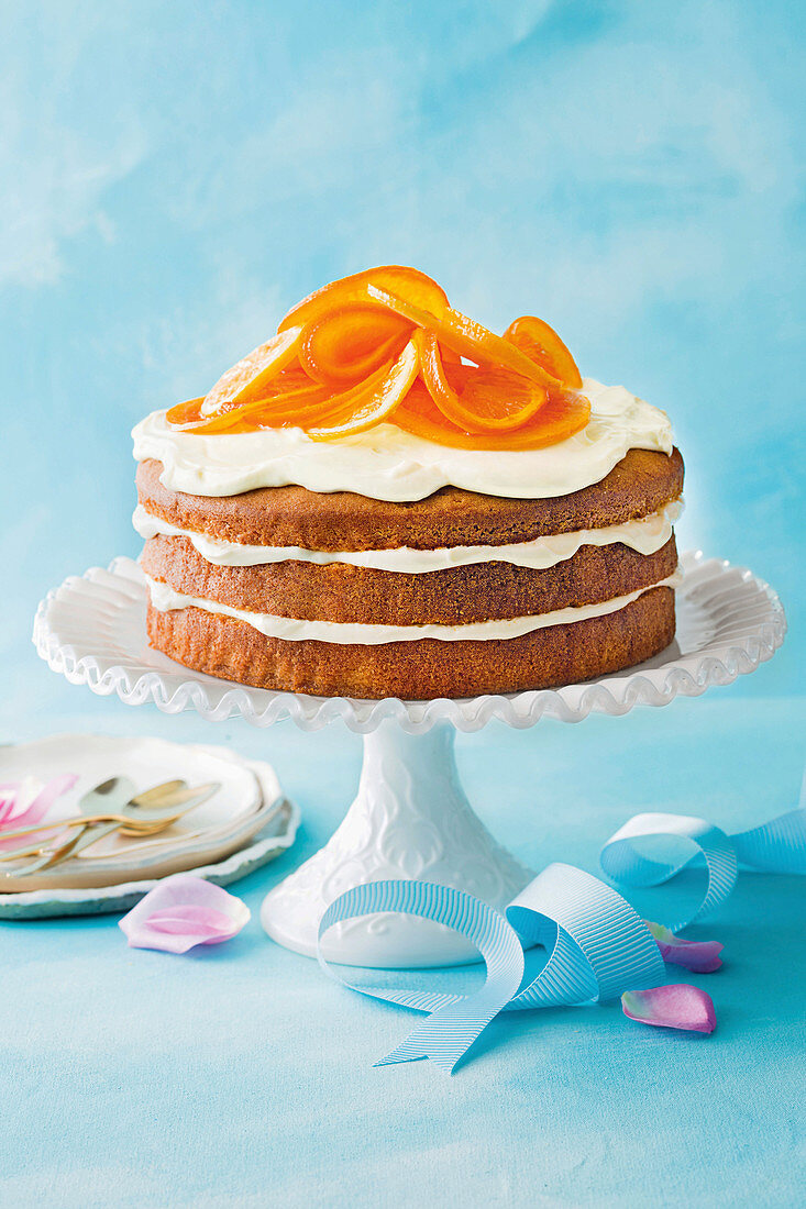Orange Blossom and Lamond Layer Cake