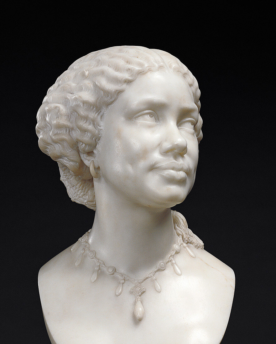 Mary Seacole, 19th-century marble bust