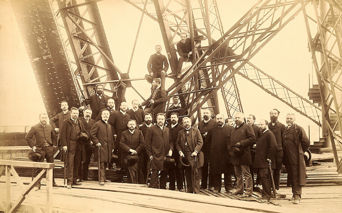 Eiffel Tower architects, 1888