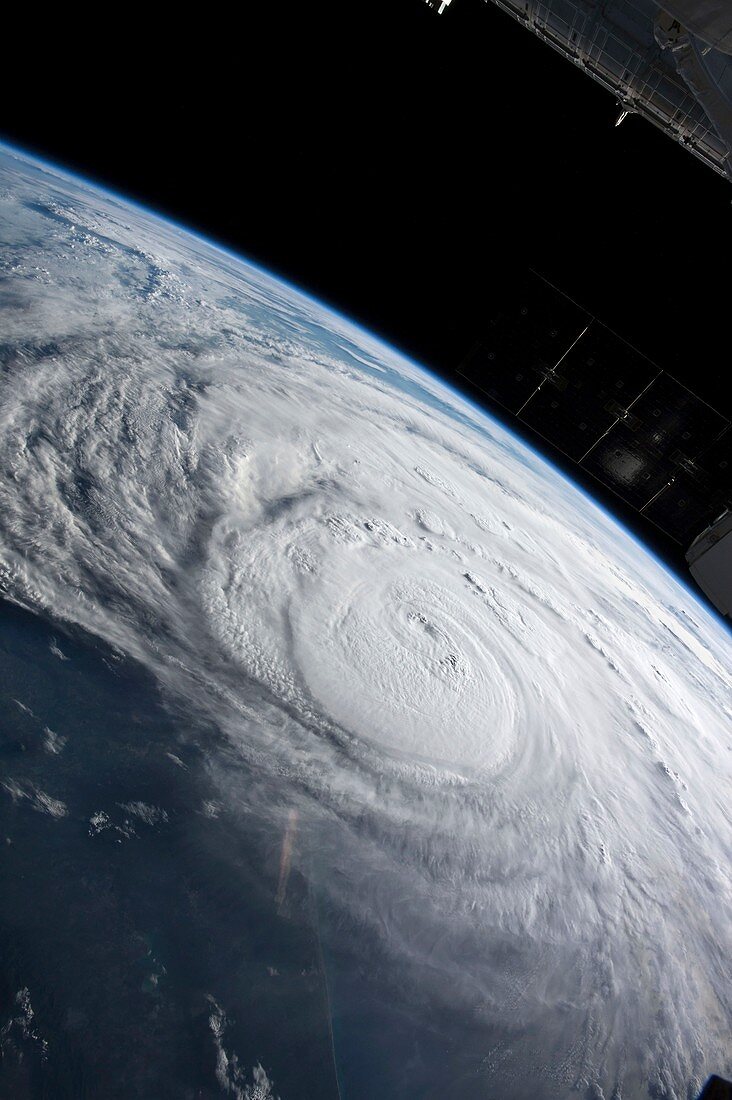 Hurricane Harvey from the ISS, August 2017