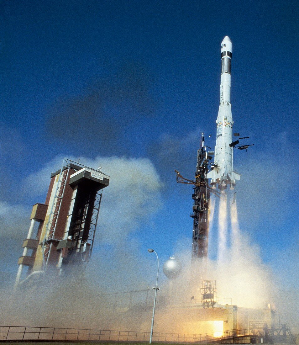 Sixth Ariane 1 launch, 1983