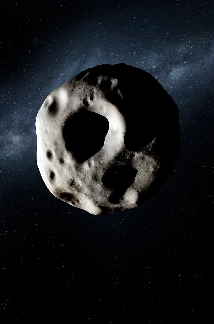 Asteroid, illustration