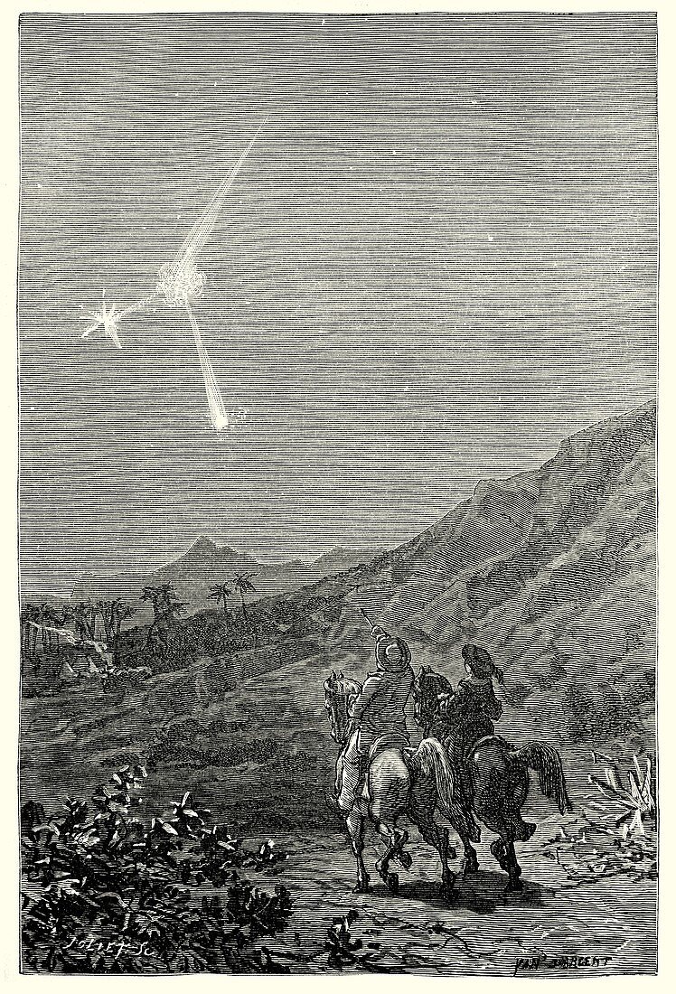 Meteor over Macau, Brazil, 1836