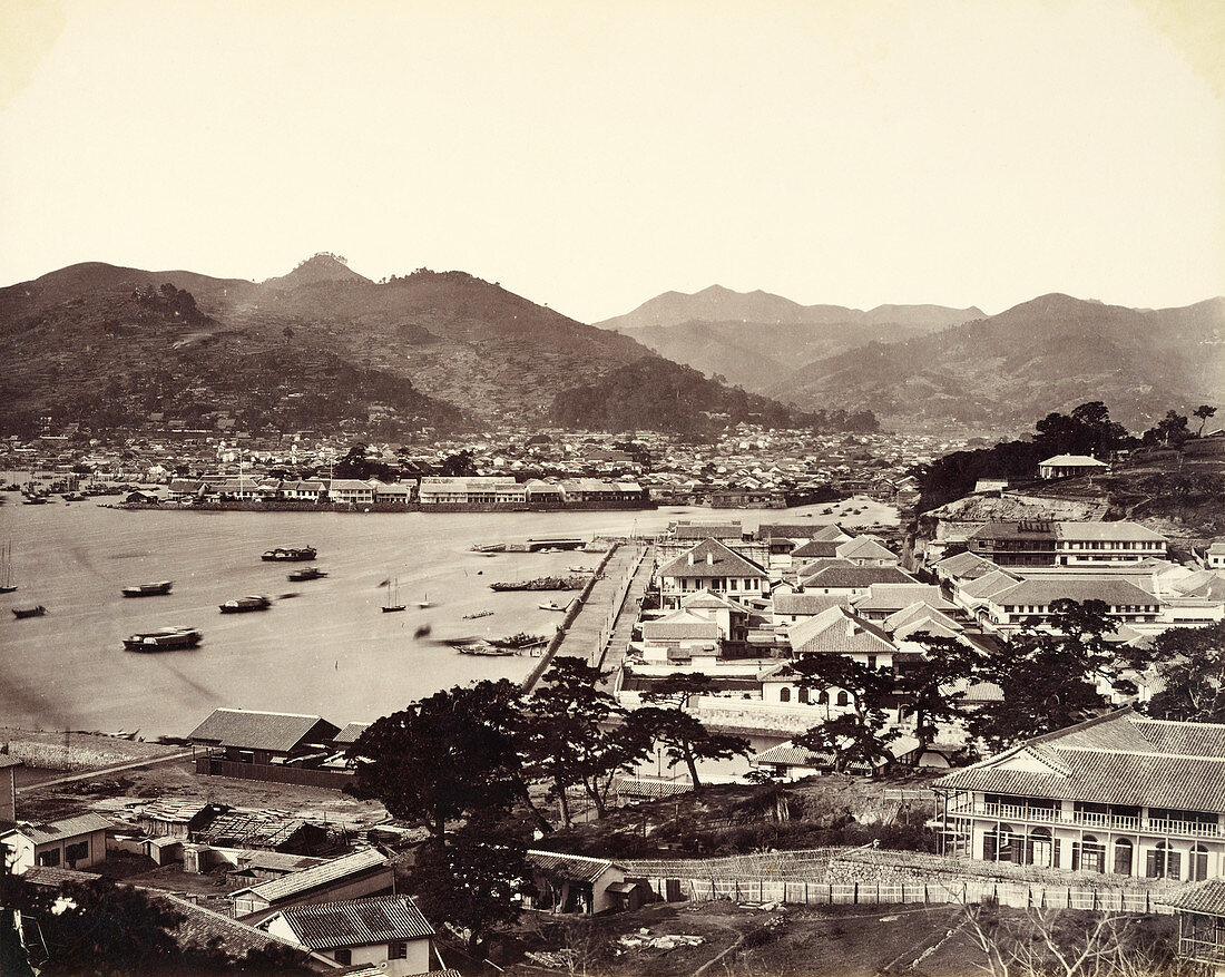Nagasaki, Japan, 1860s