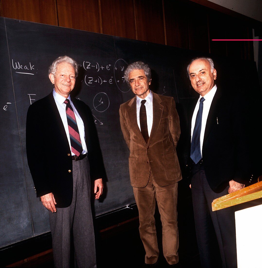 Laureates for 1988 Nobel Prize in Physics