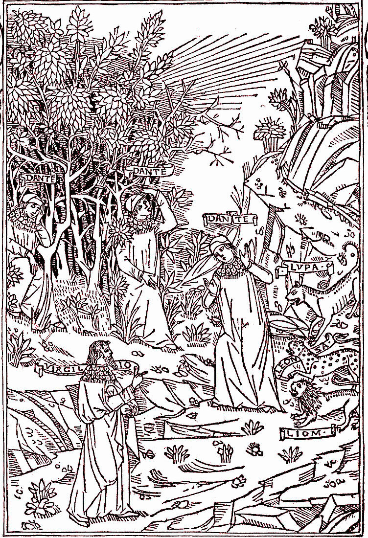 Dante's Inferno, 19th Century illustration