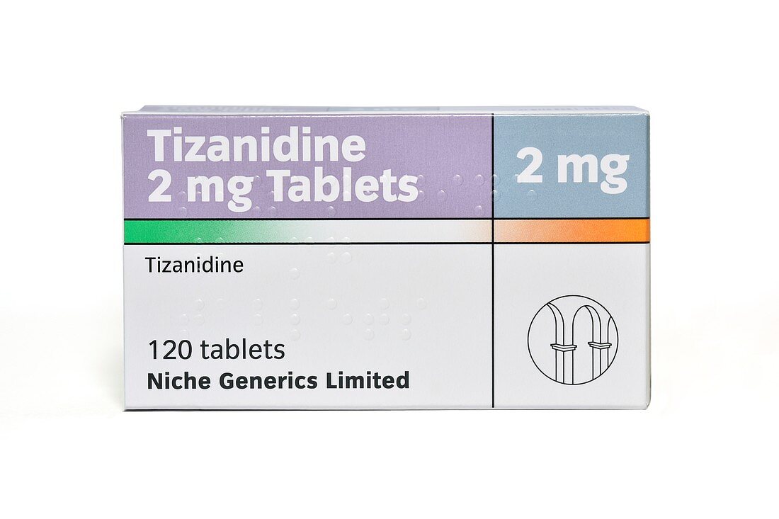 Tizanidine muscle relaxant drug