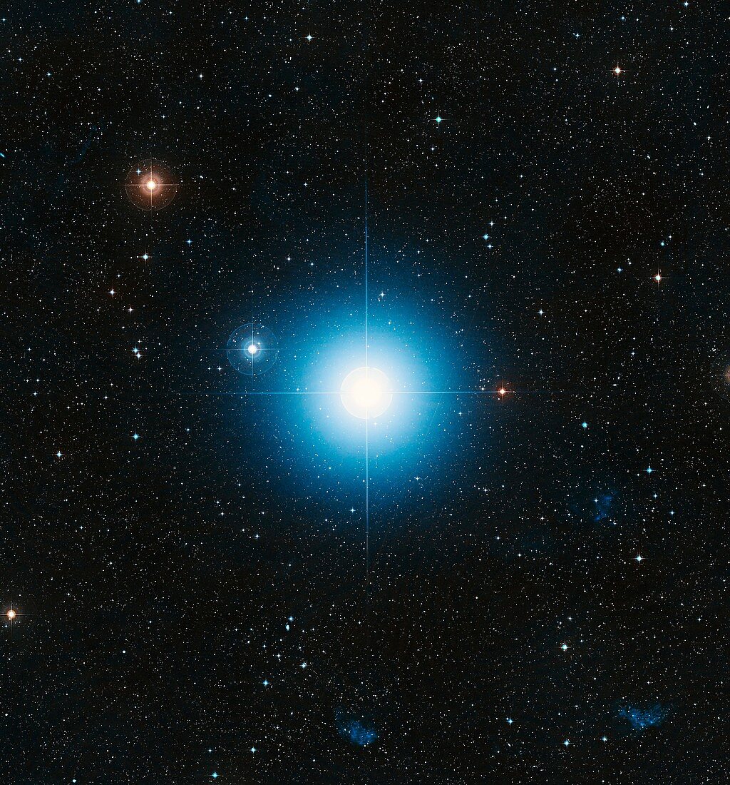 Fomalhaut star, optical image