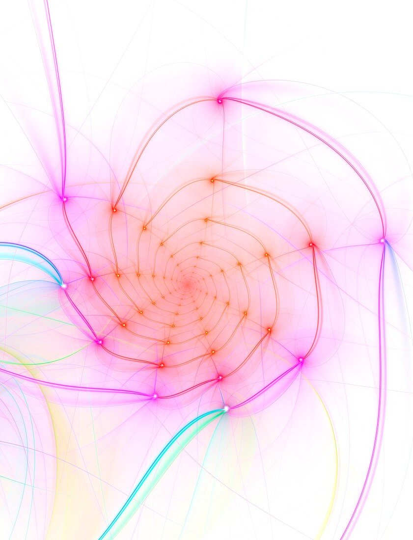 Infinity spirals, illustration
