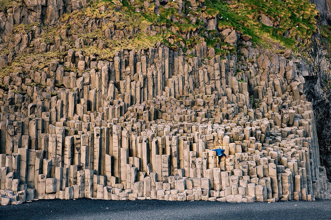 Basalt columns, Reynisfjara, Iceland