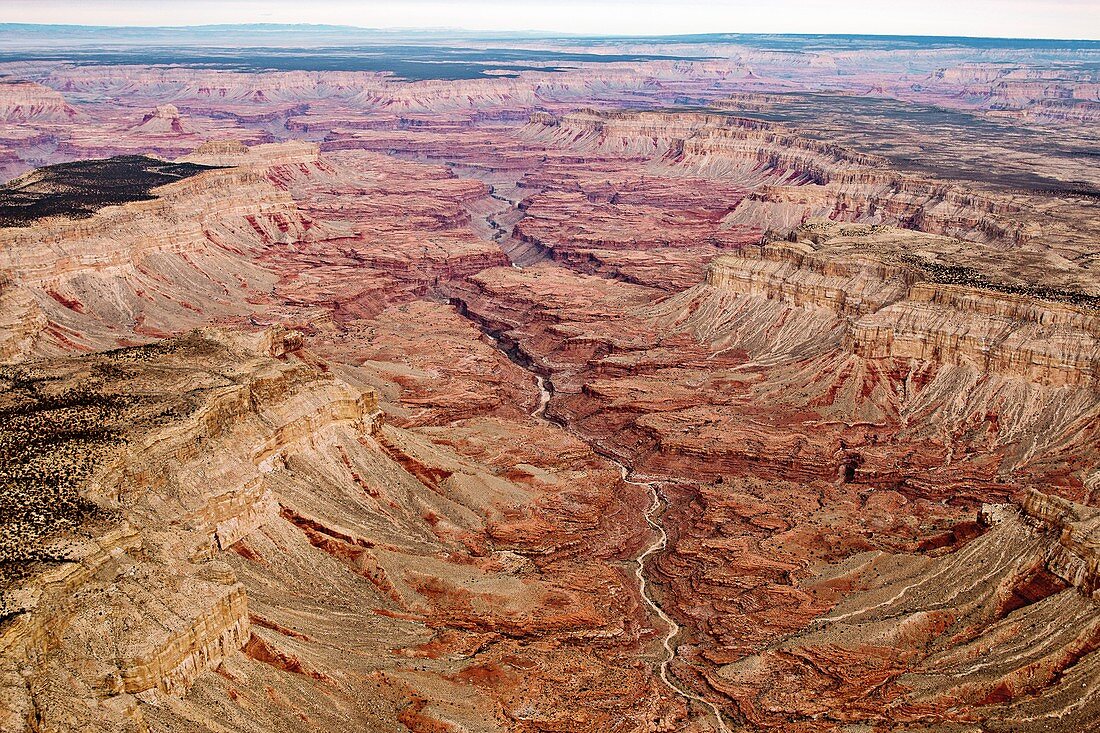 Grand Canyon, USA, aerial photograph