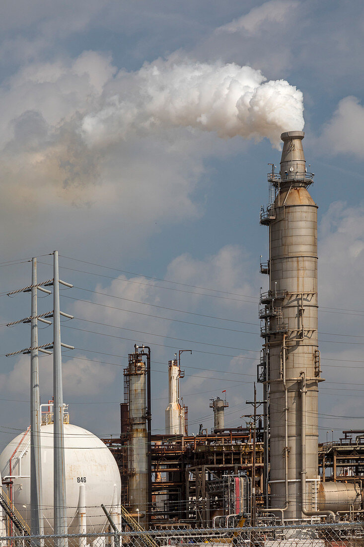 Valero oil refinery, Houston, USA