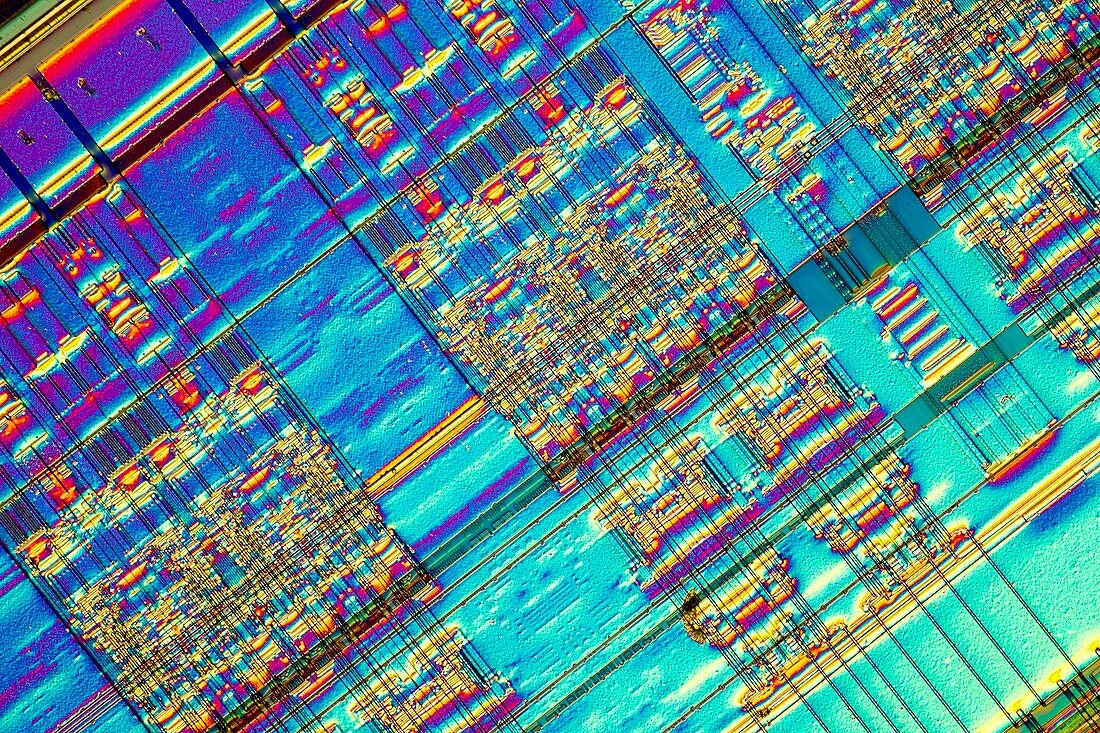 Computer memory chip, LM