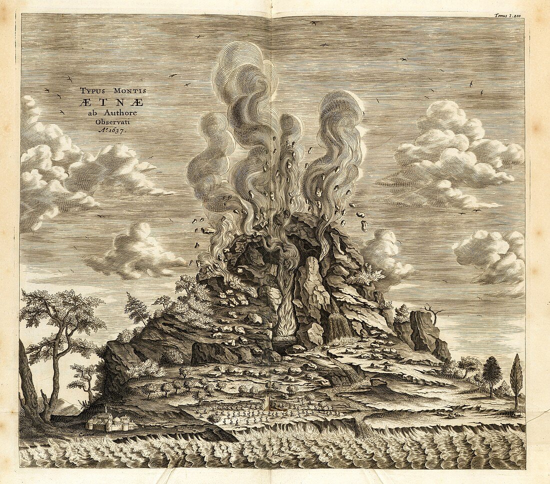Eruption of Mount Etna, 1637
