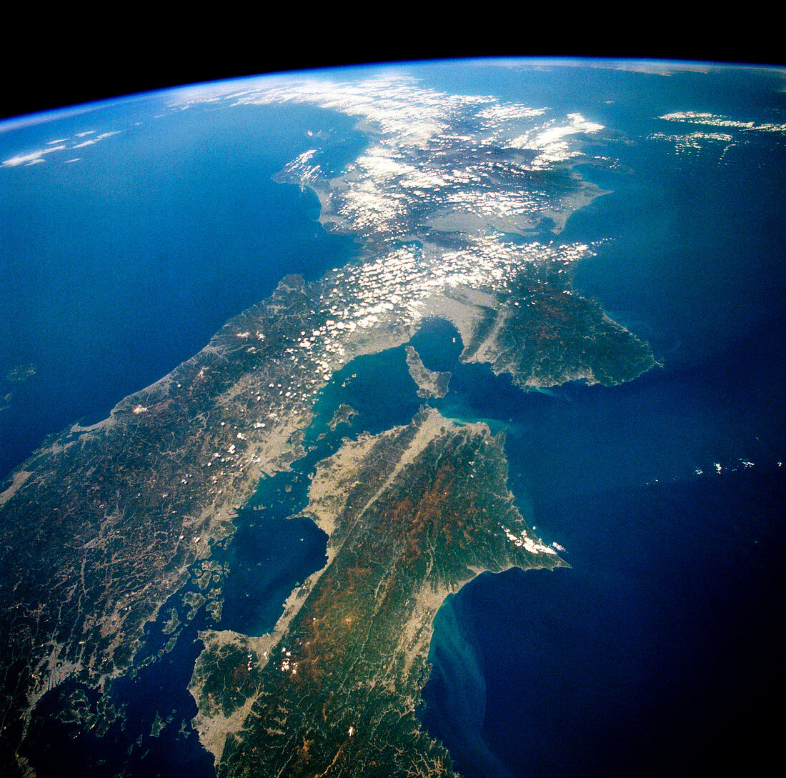 Japan, space shuttle image
