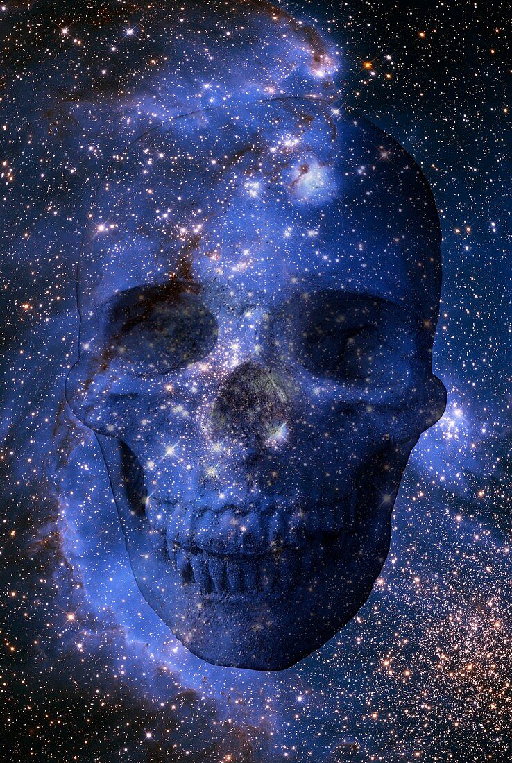 Death of the universe, conceptual image