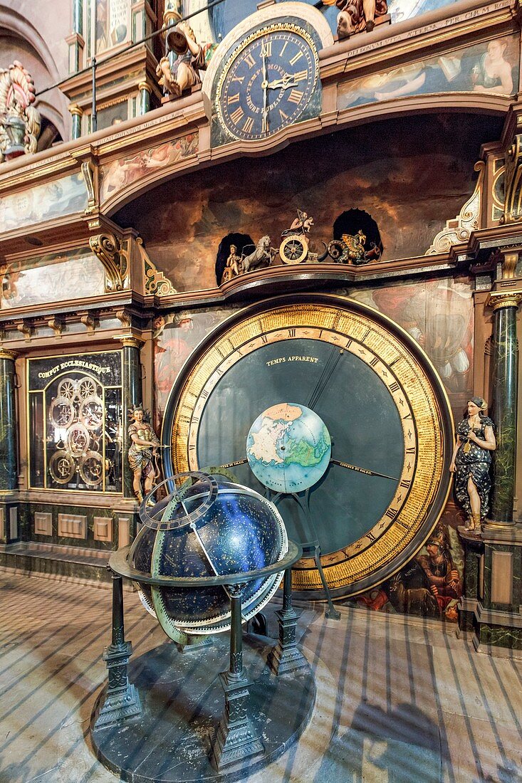 Strasbourg astronomical clock, France