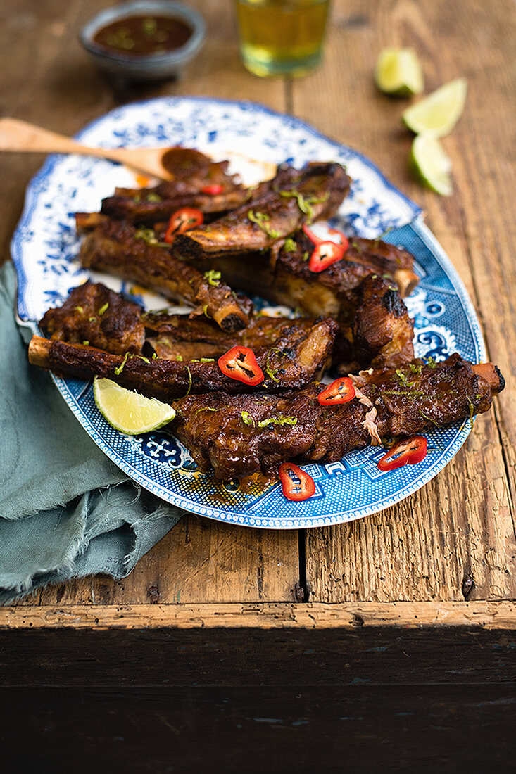 Pressure cooker Korean pork ribs