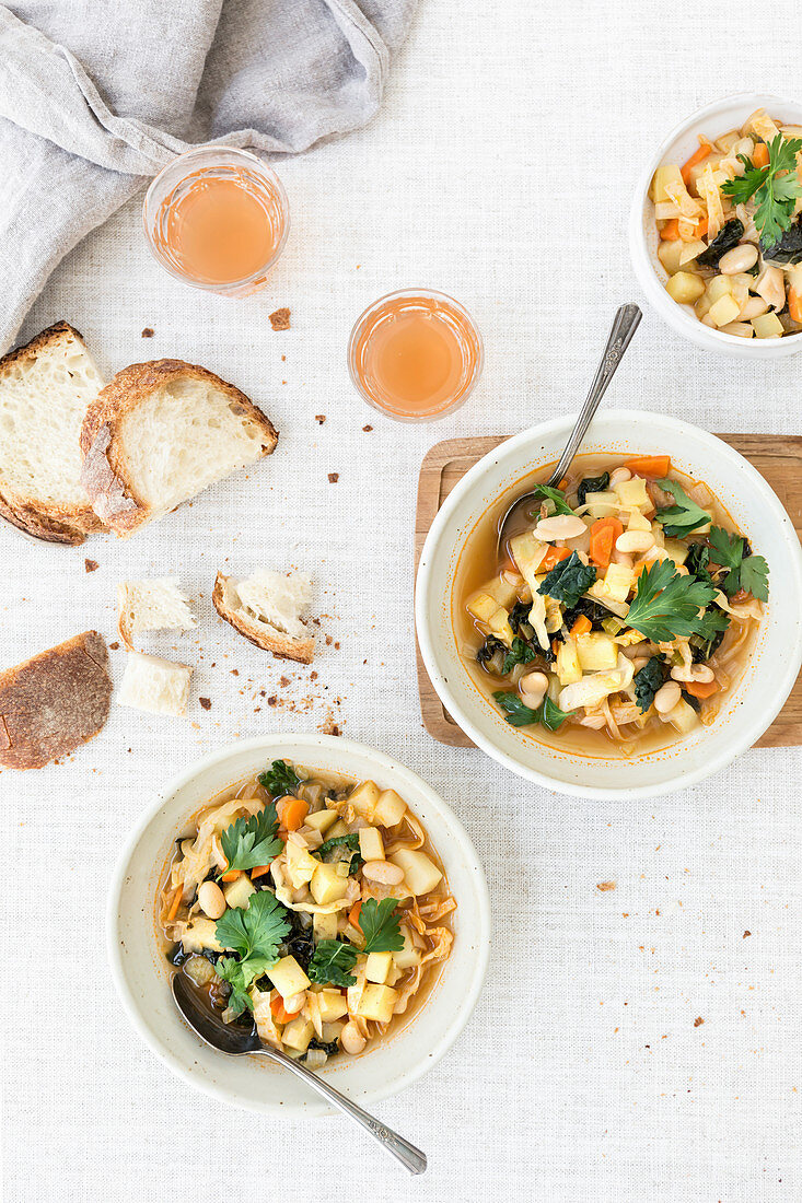 Tuscan Ribollita Soup