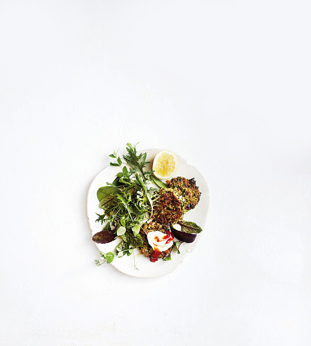 Quinoa and vegetable fritters