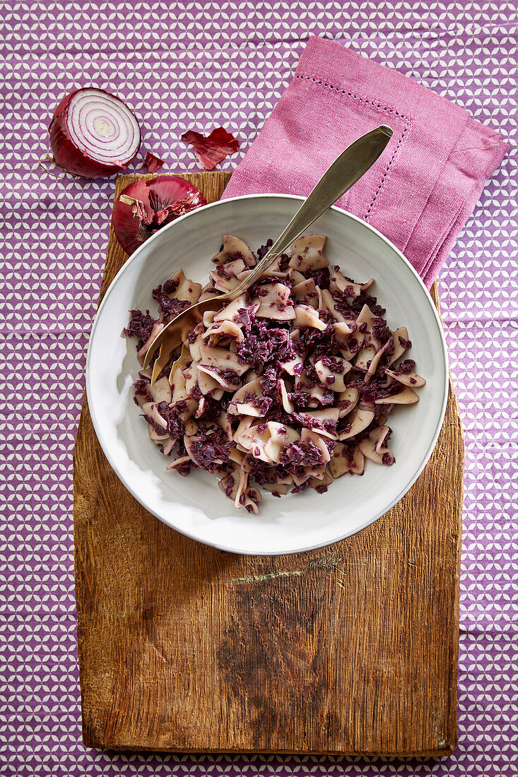 Beetroot 'Fleckerl' pasta