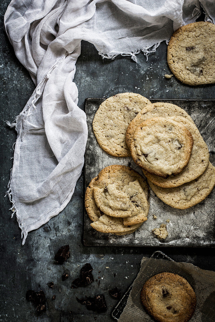 Cookies mit Schokolade