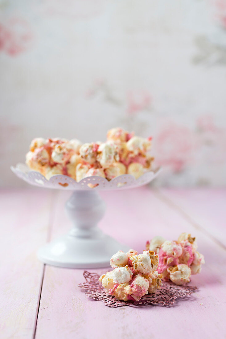 Marshmallow popcorn balls