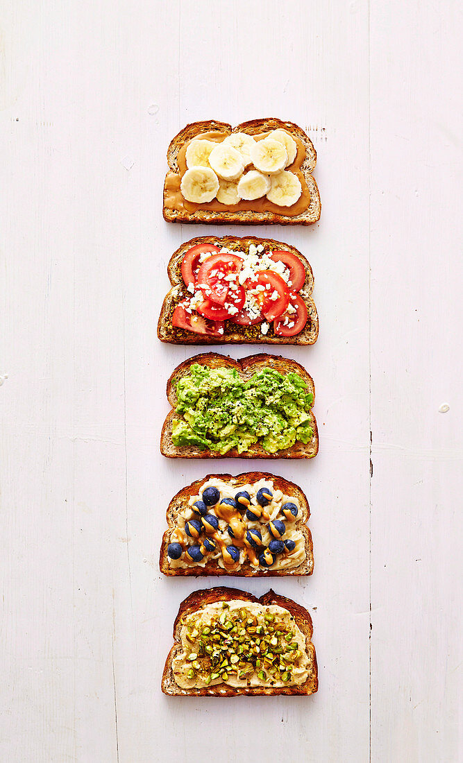 Five kind of revamped Toast