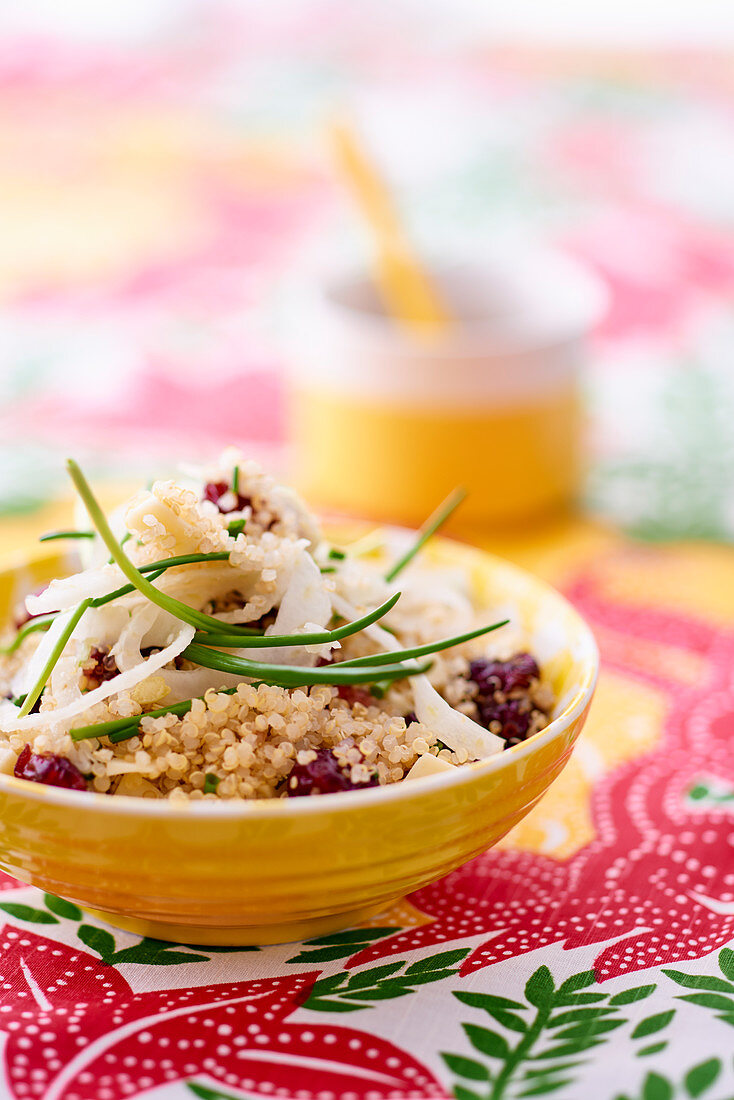 Quinoasalat mit Fenchel