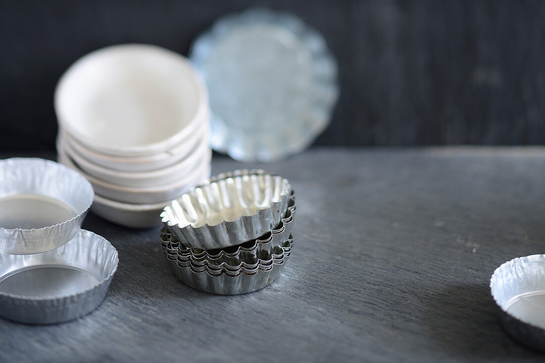 Baking tins and bowls