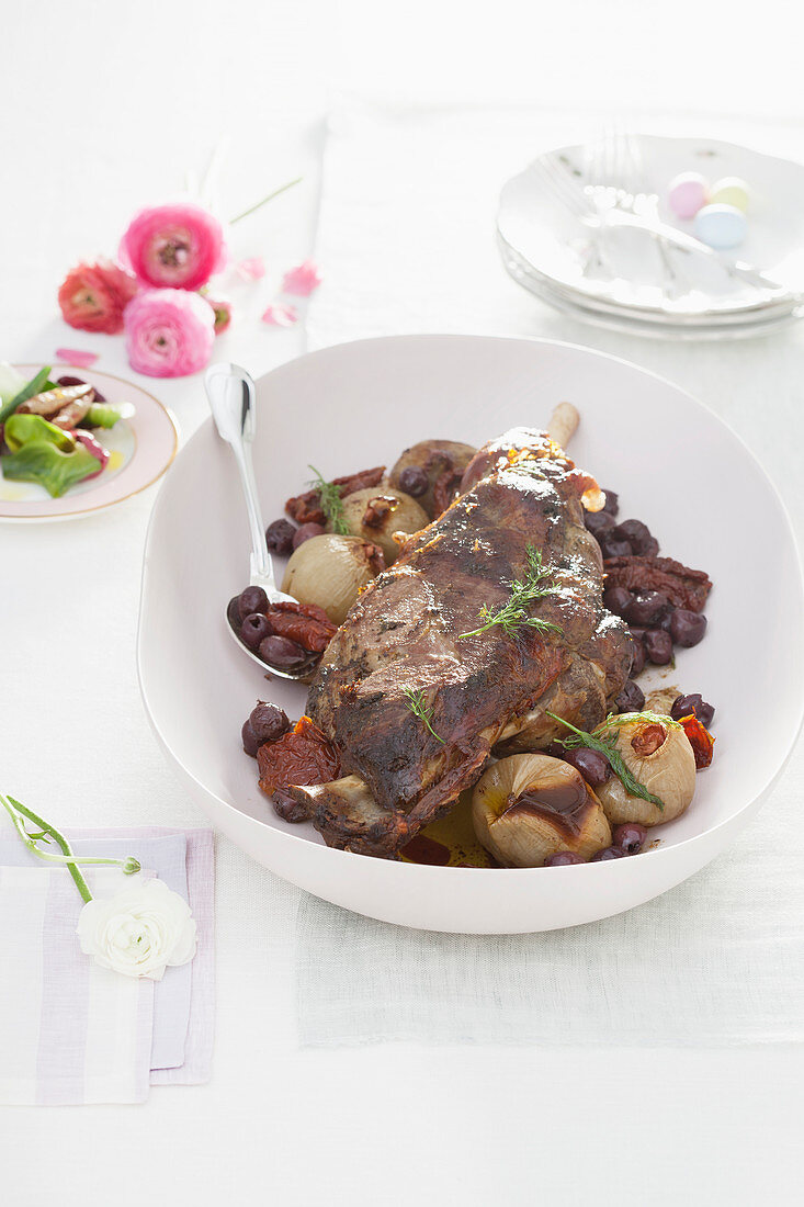 Lammbraten mit Fenchel