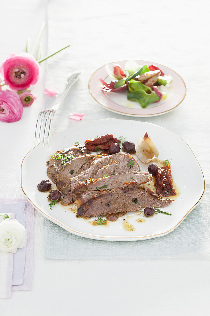 Lammbraten mit Fenchel