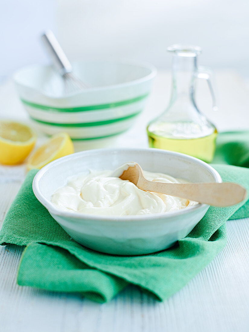 Homemade mayonnaise